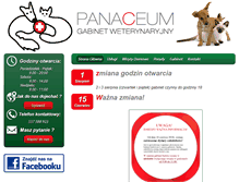 Tablet Screenshot of panaceum.biz