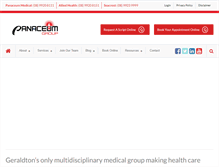 Tablet Screenshot of panaceum.com.au